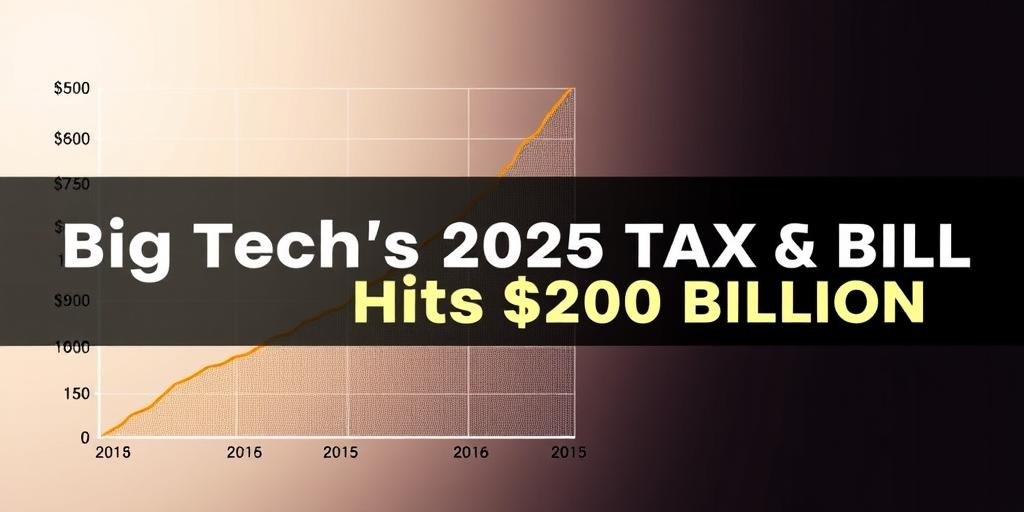 Big Tech's 2025 Tax Bill Hits $200 Billion – Here's How It Happened
